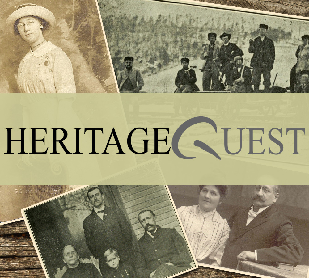 Find your Roots at HeritageQuest