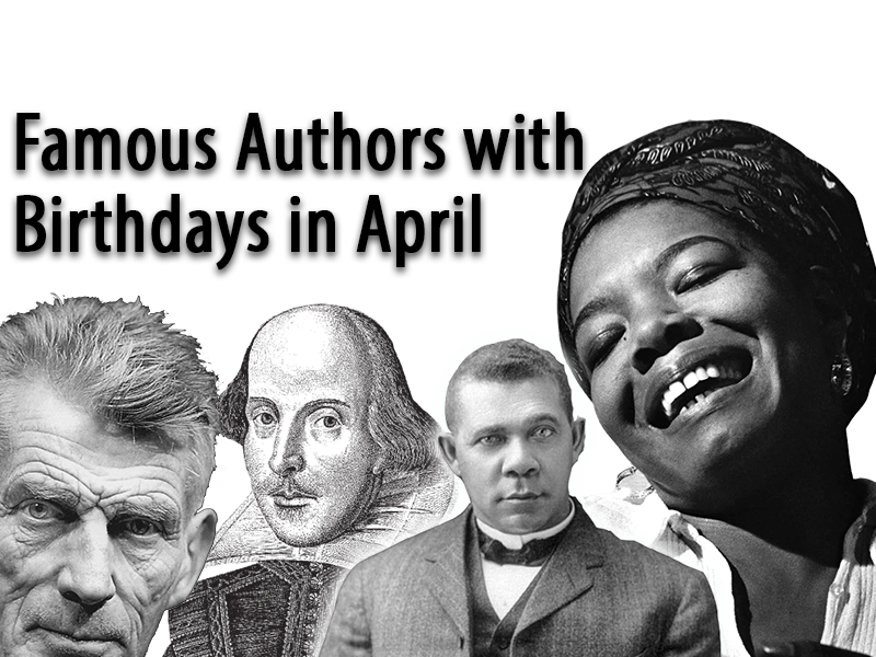 What Famous Authors Celebrate Birthday’s in April?