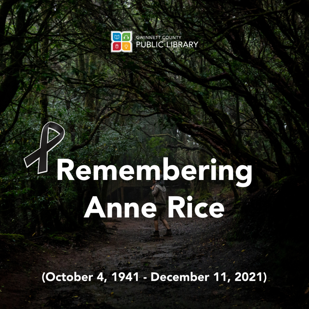 A Brief Moment with Anne Rice