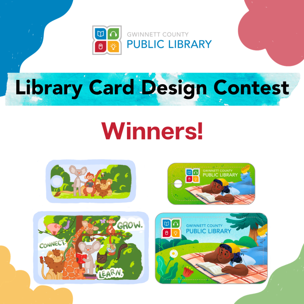 Library Card Design Contest Winners