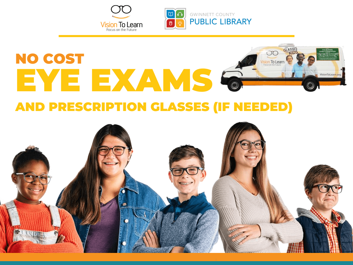 Free eye exams and glasses for children