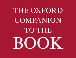 oxford companion to the book logo Cover: The Oxford Companion to the Book