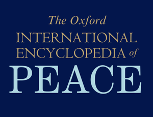 Oxford International Encyclopedia of Peace cover