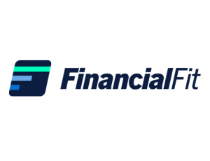 FinancialFit logo with stylized icon