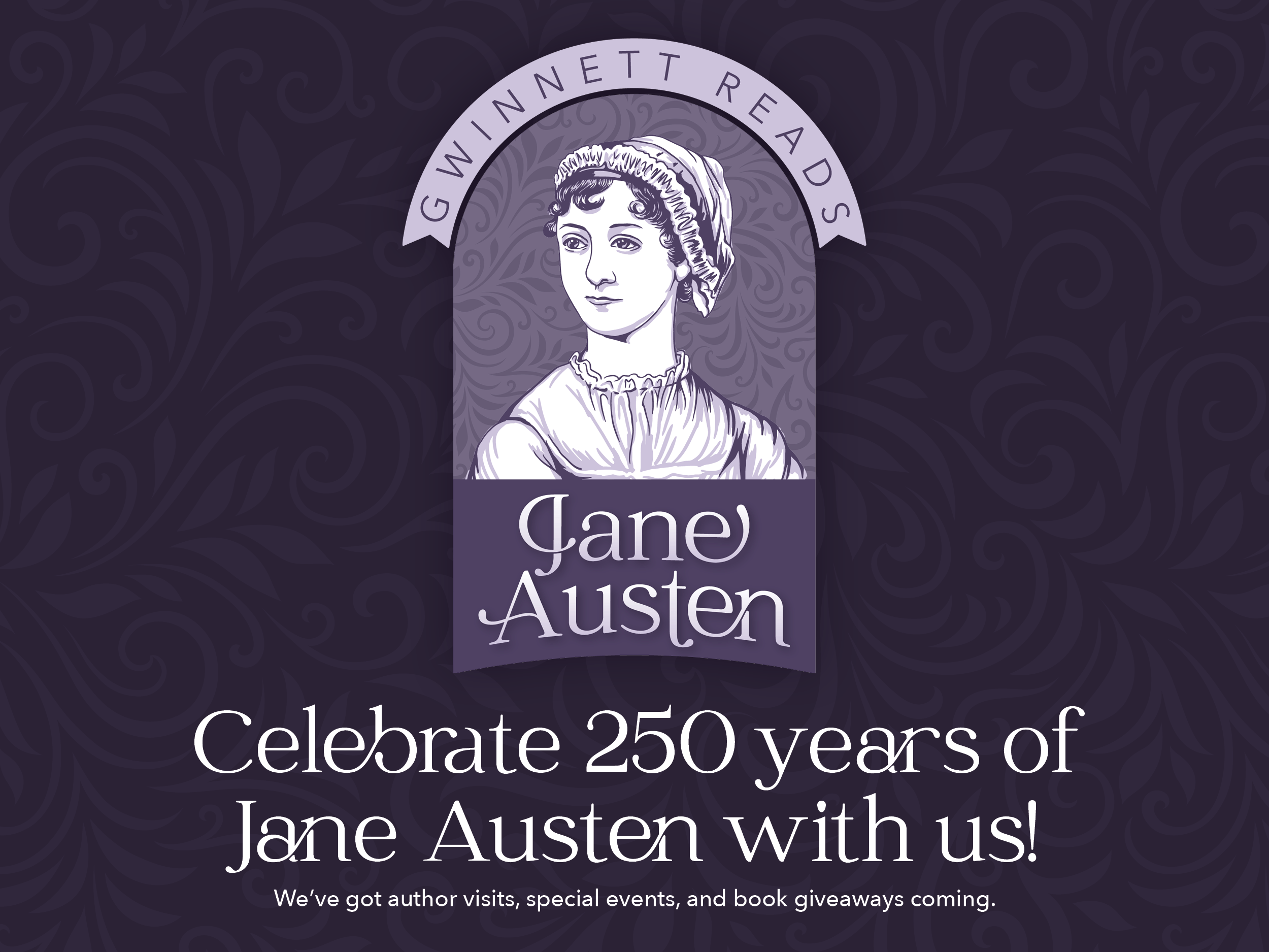 Celebrate Jane Austen's 250th anniversary event.