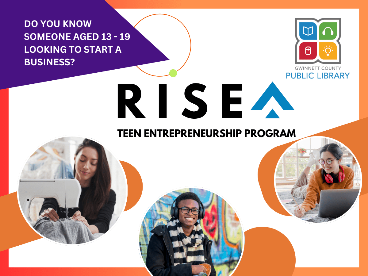 RISE teen entrepreneurship program for ages 13-19